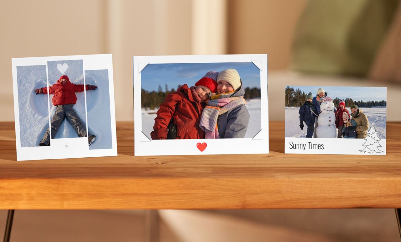 Sofortfotos mit Design